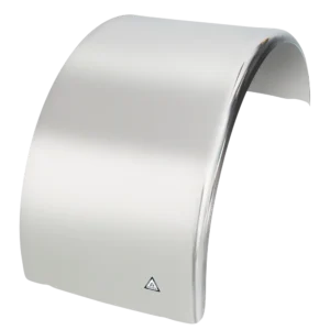 Aluminium Single Mudguard Curved Edge Low Profile